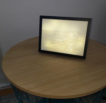 Moldura personalizada com 1  foto/imagem