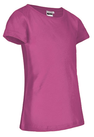 T-shirt feminina (2 a 14 anos - M/ curta)