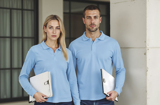 Polo clássico unisex (M/ comprida)